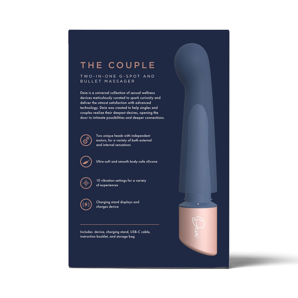 The Couple Dual G Spot & Bullet Vibrator Vibrator Deia