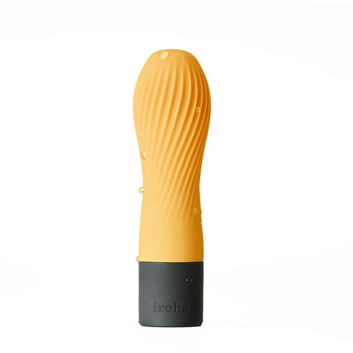 Iroha Zen Squishy Vibrator Vibrator Tenga Yuzucha (Yellow)