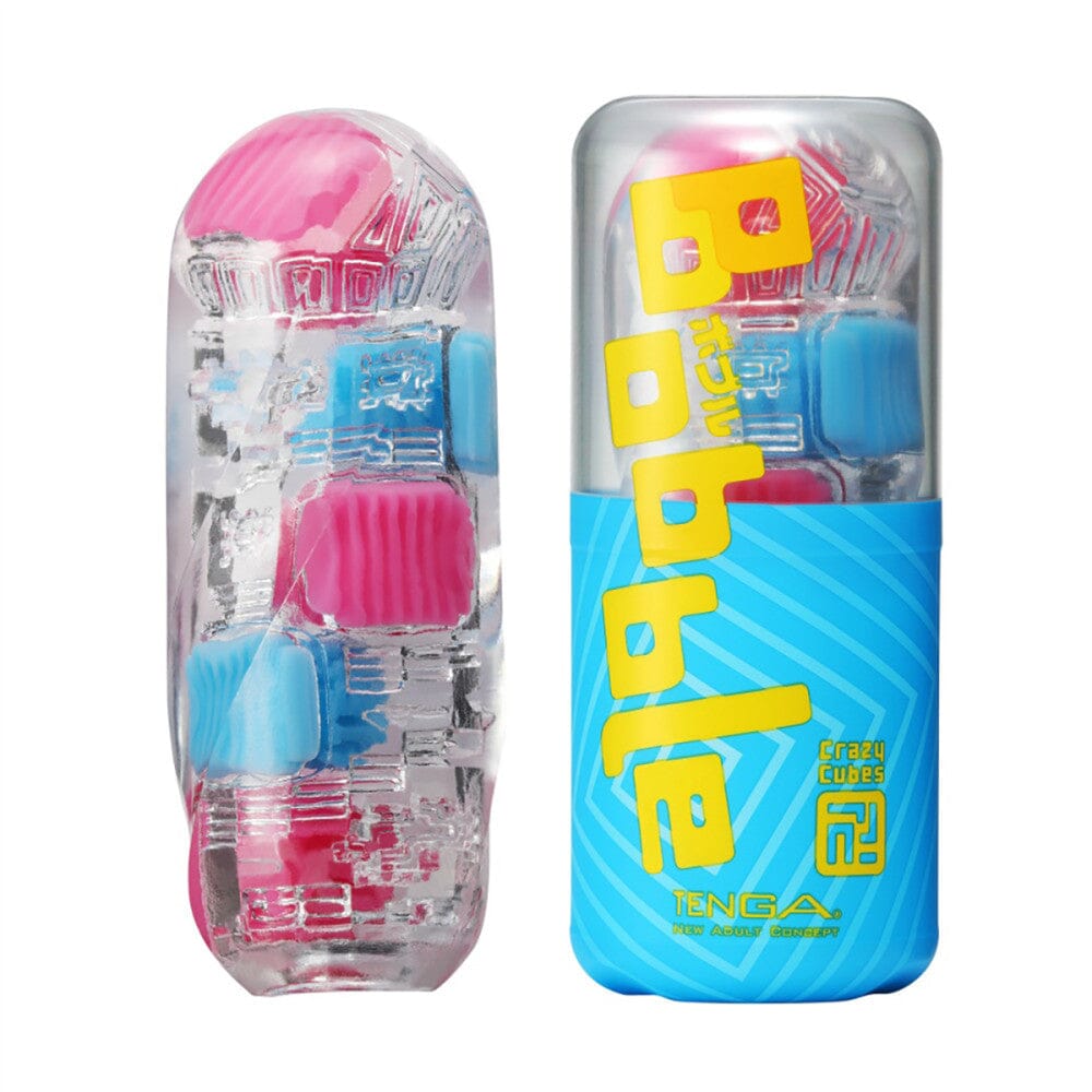Bobble Super Textured Stretchy Pleasure Sleeve Penis Sleeve Tenga Crazy Cubes