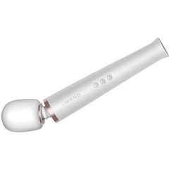Powerful Rechargeable Wand Vibrator Vibrator Le Wand Pearl White 