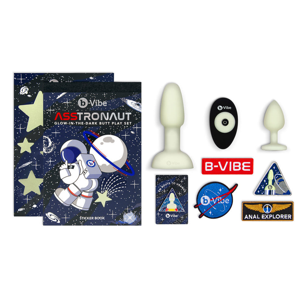 ASStronaut Glow-in-the-Dark Butt Play Set Anal Kit B-Vibe