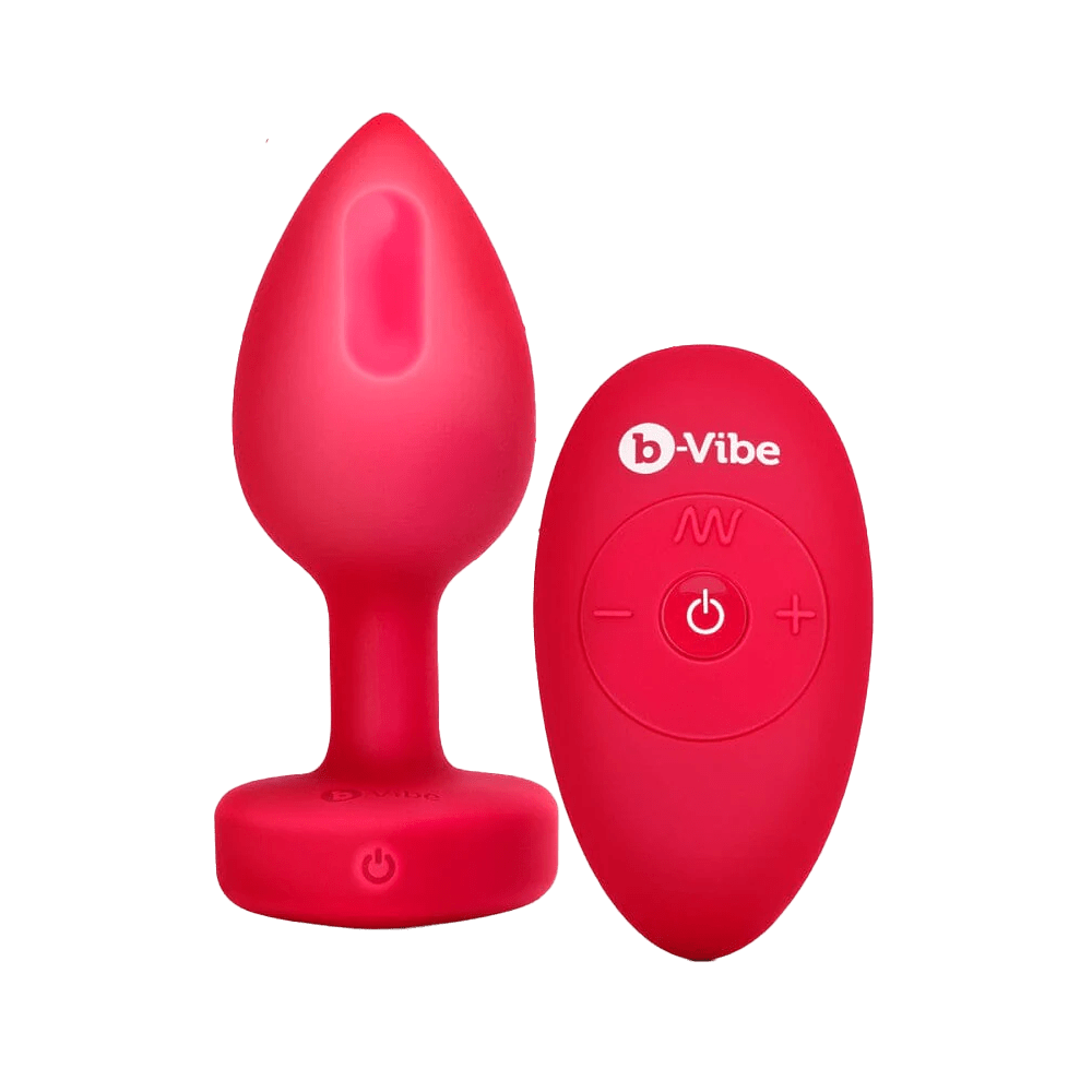 Vibrating Jewel Heart Plug Butt Plug B-Vibe