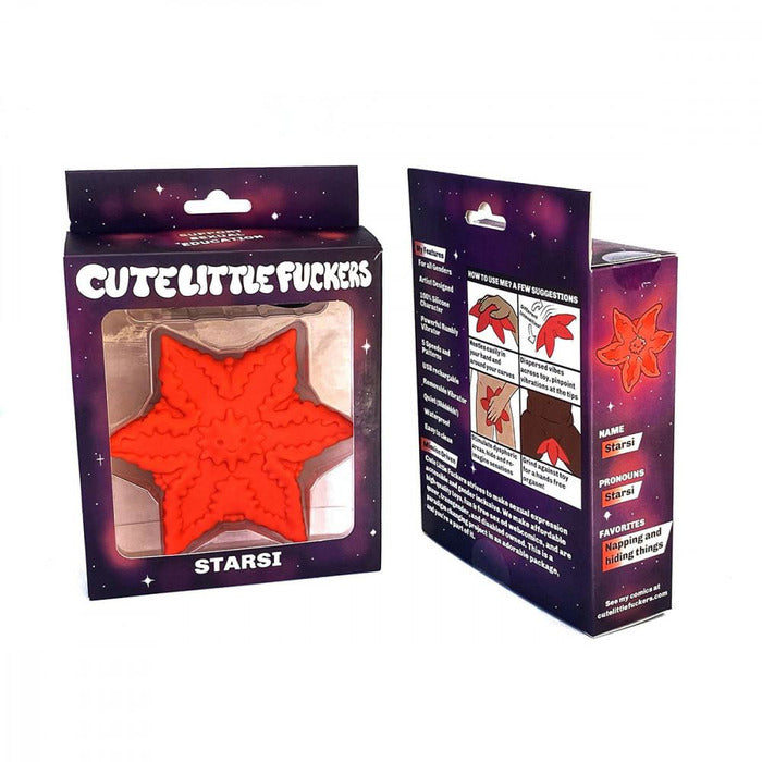 Starsi Textured External Vibrator Vibrator Cute Little Fuckers