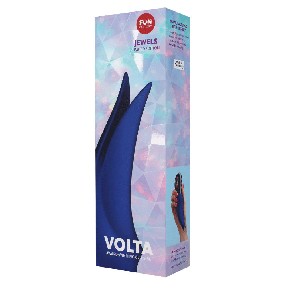 Limited Edition Sapphire Flickering Volta Vibrator Vibrator Fun Factory