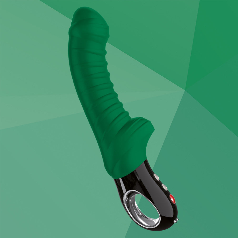 Limited Edition Emerald Ribbed Tiger Vibrator Vibrator Fun Factory