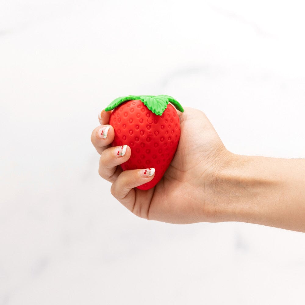Strawberry Sucking Vibe Vibrator Emojibator