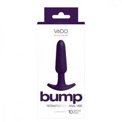 Bump Anal Vibrating Plug Butt Plug VeDo 