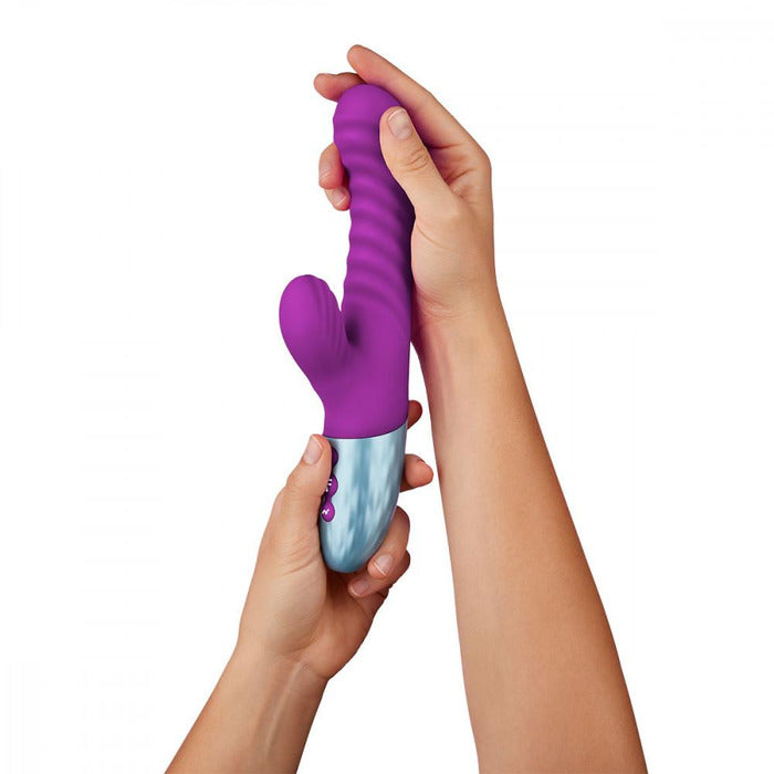 Delola Dual Density Rabbit Vibrator Vibrator Femme Funn