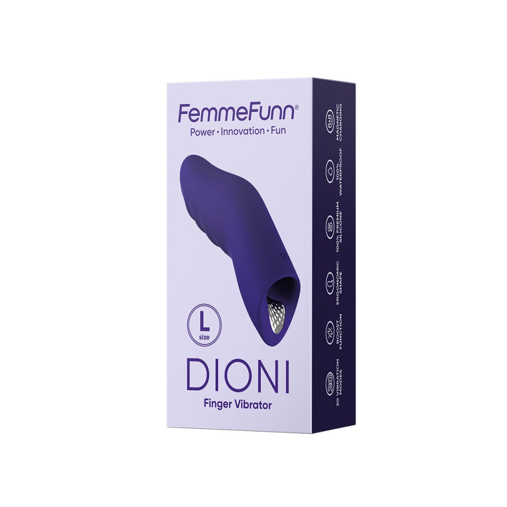 Dion Wearable Finger Vibrator Vibrator Femme Funn Large
