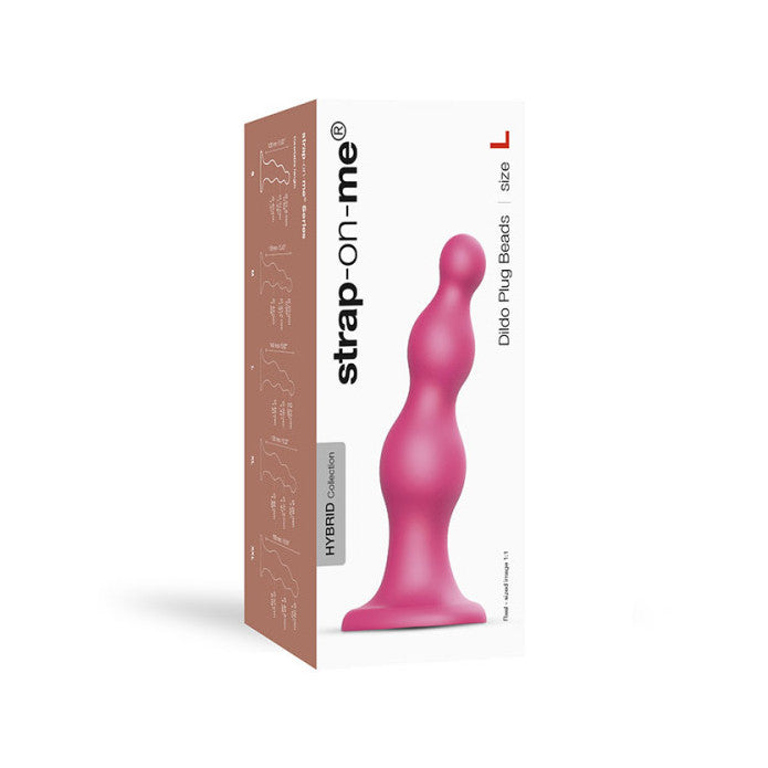 Beads Metallic Plug Dil Dildo Strap On Me