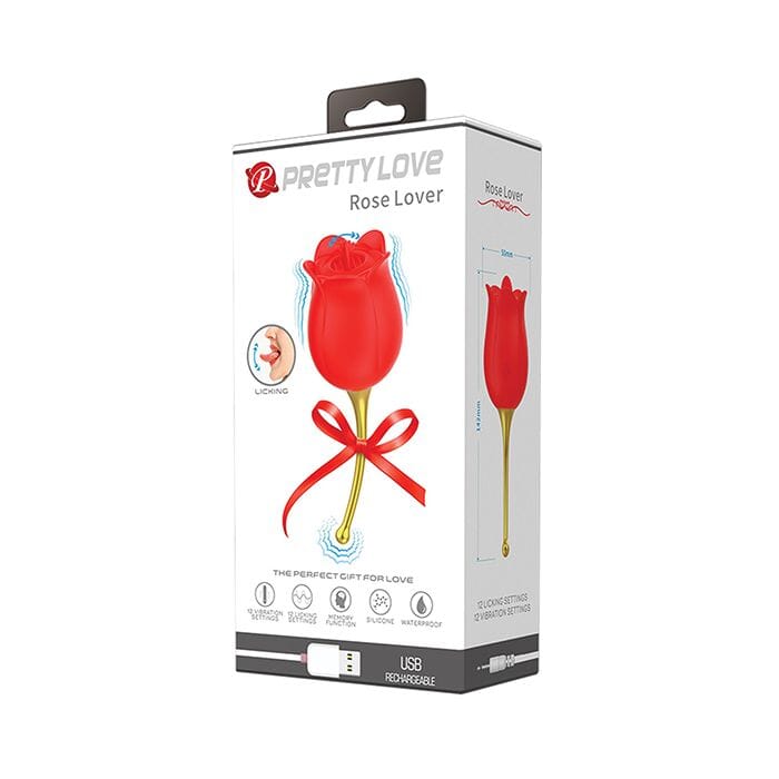 Rose Lover Dual-Ended Vibe Vibrator Pretty Love