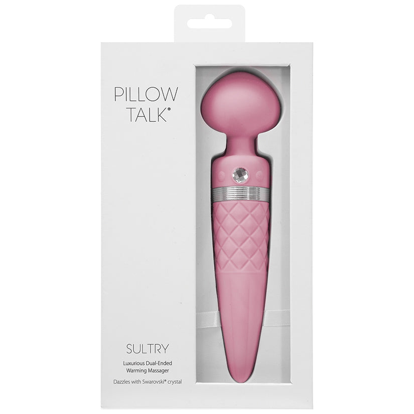 Pillow Talk Sultry Warming & Rotating Wand Vibrator BMS