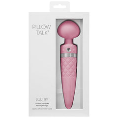 Pillow Talk Sultry Warming & Rotating Wand Vibrator BMS 