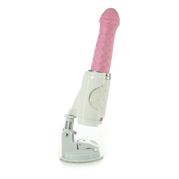Pillow Talk Feisty Thrusting Vibrator With Stand