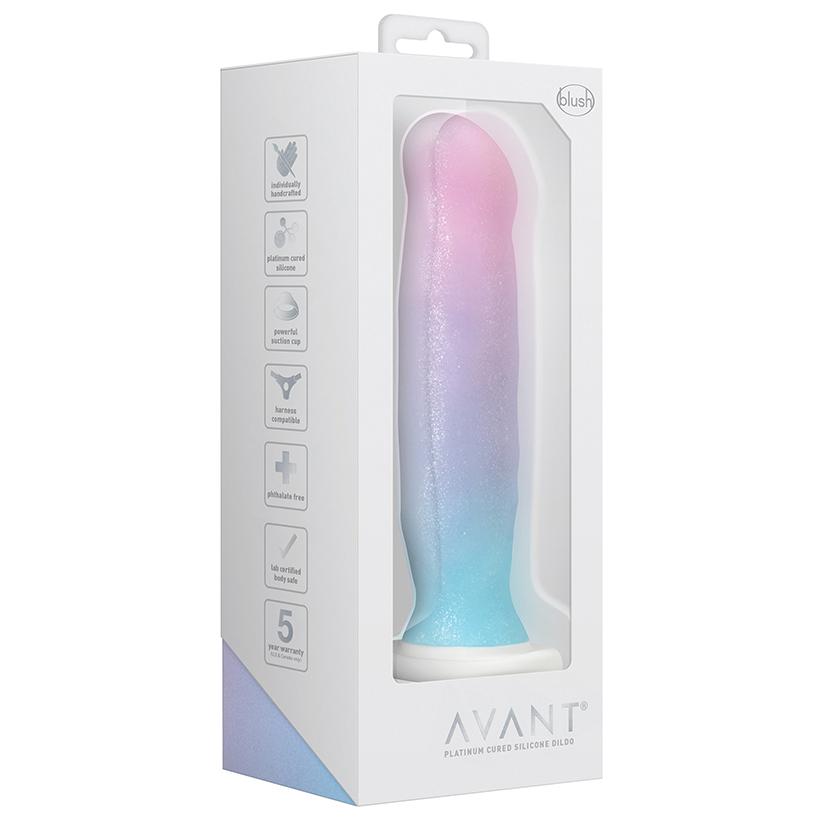 Avant D17 Lucky Shimmering Dildo Dildo Blush