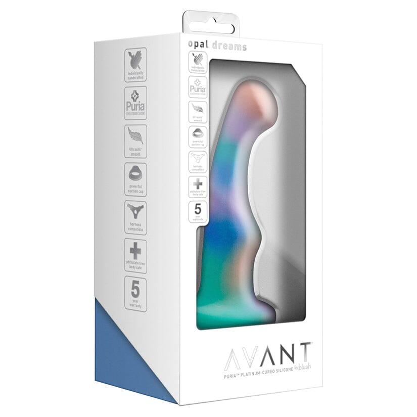 Avant Opal Dreams Silicone Dildo Dildo Blush