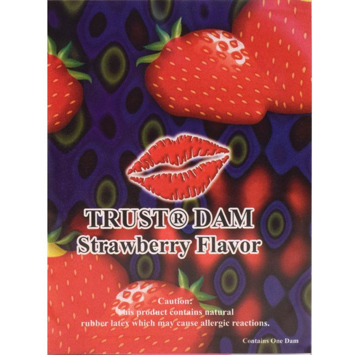 Dental Dam Dental Dam Trust Strawberry