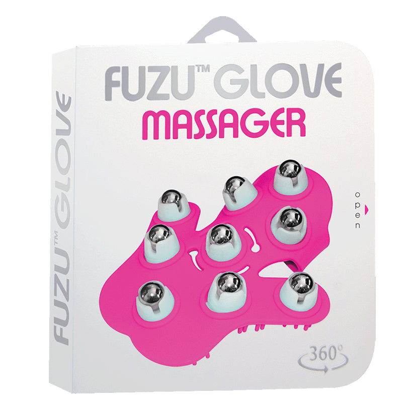 Fuzu Manual Glove Massager Manual Massage Tools Deeva Pink