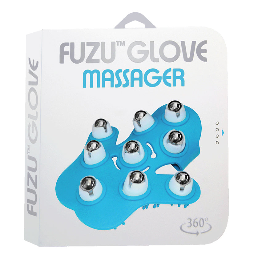 Fuzu Manual Glove Massager Manual Massage Tools Deeva Blue