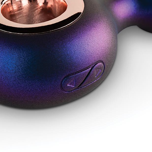 Deep Space Vibrating Anal Plug with Loop Handle Butt Plug Hueman