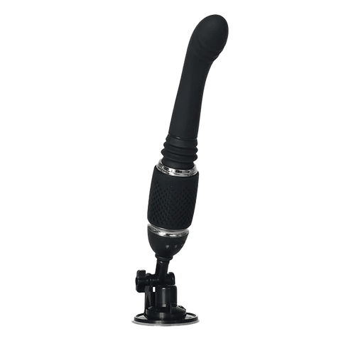 Rechargeable Gyrating & Thrusting Silicone Studs Dildo