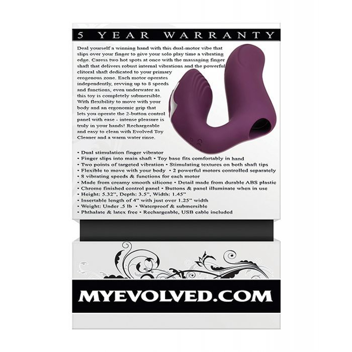 Helping Hand Finger Dual Vibrator Vibrator Evolved