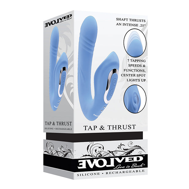 Tap & Thrust Dual Vibe Thrusting toy Evolved
