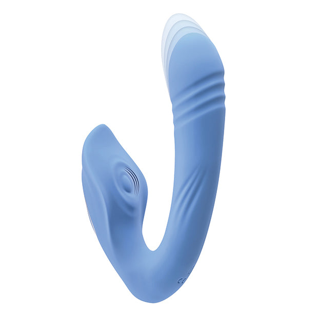 Tap & Thrust Dual Vibe Thrusting toy Evolved