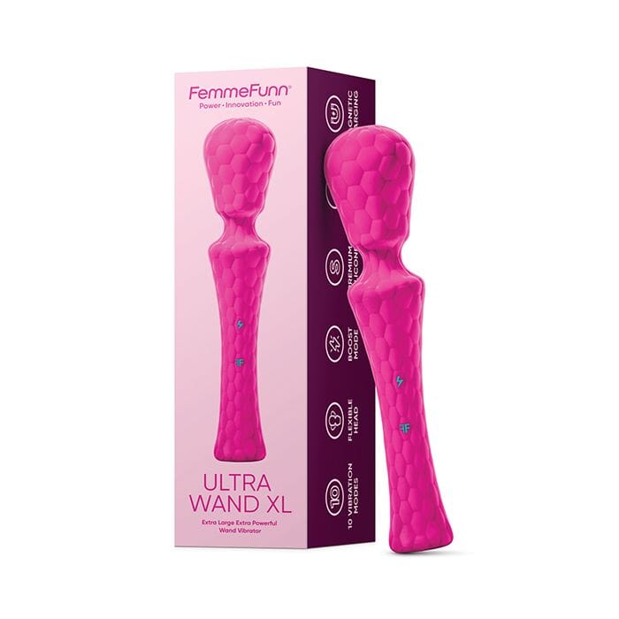 Ultra Wand XL Vibrator Femme Funn Pink
