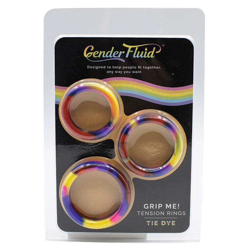 Gender Fluid Grip Me Tension Ring Set Cock Ring Voodoo Toys