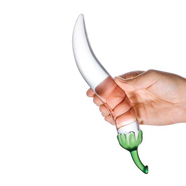 Glass Naturals Chili Pepper Dildo Dildo Glas