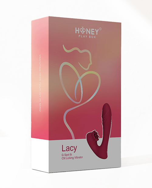 Lacy G-Spot Flickering Vibrator Vibrator Honey Play Box