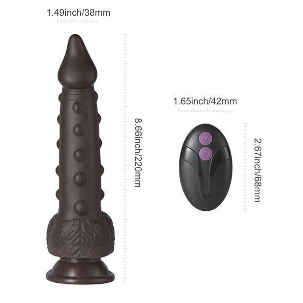 Alger 8" Thrusting Dildo Thrusting dildo Honey Play Box