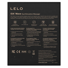 Ida Wave Moving Dual Stimulating Massager Vibrator Lelo 