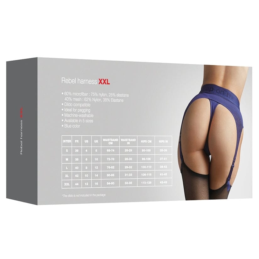 Rebel Garter Thong Lingerie Harness Harness Strap On Me