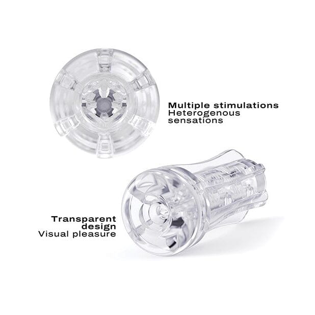 Deep Blow Clear Pleasure Sleeve Penis Sleeve Dorcel