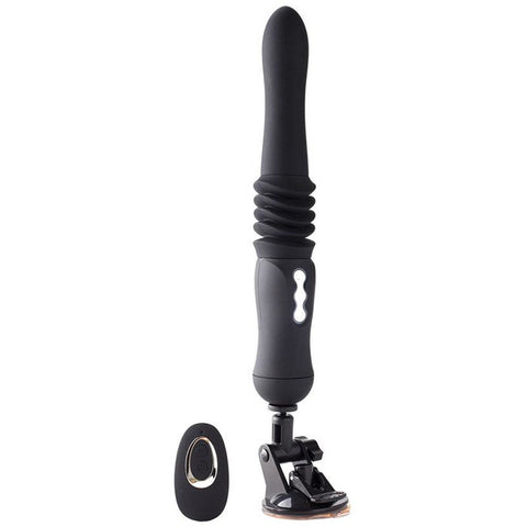 Rechargeable Gyrating & Thrusting Silicone Studs Dildo