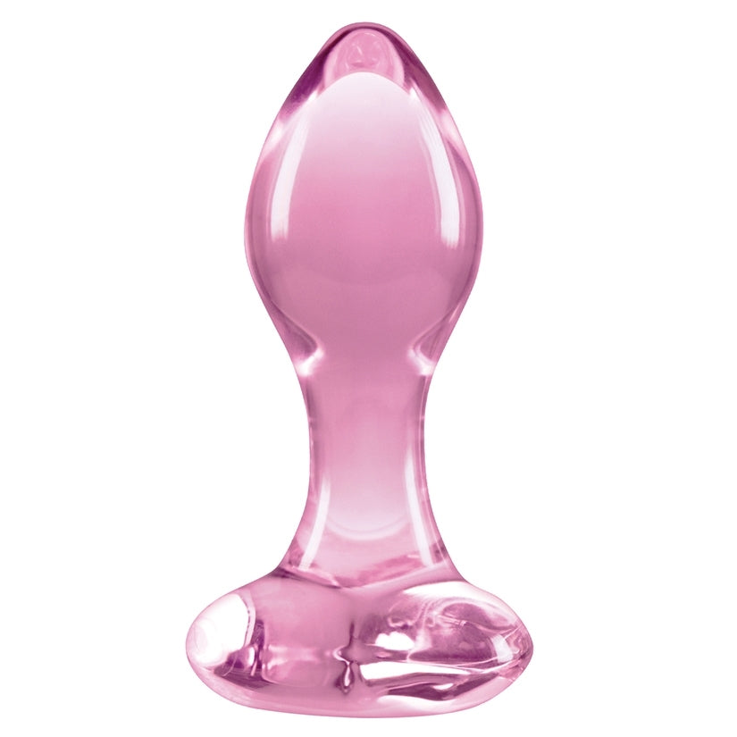 Crystal Heart Glass Butt Plug Butt Plug NS Novelties