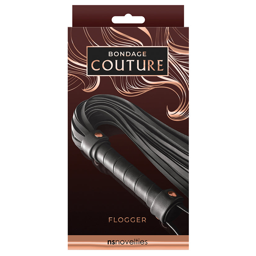 Bondage Couture Rose Gold Flogger Flogger NS Novelties