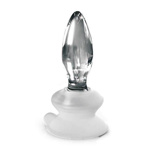 No. 91 Glass Butt Plug with Removable Suction Cup