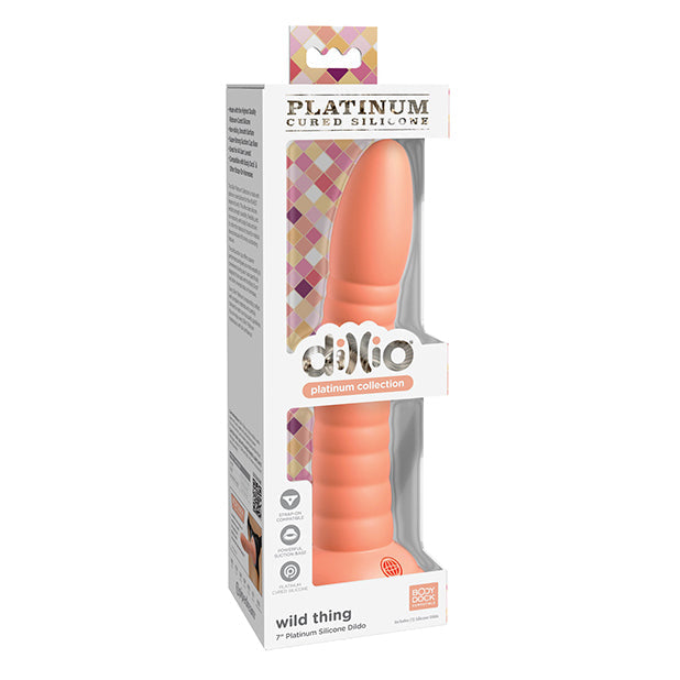 Dillio Platinum 7" Wild Thing Silicone Dildo Dildo Pipedream