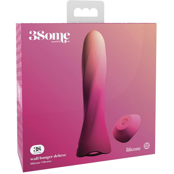 3Some Wall Banger Deluxe Vibrator Vibrating Dildo Pipedream