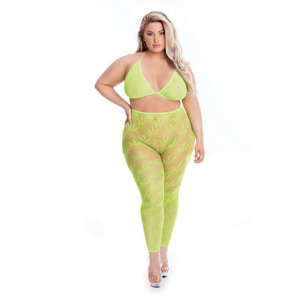 All About Leaf Bra & Leggings Set