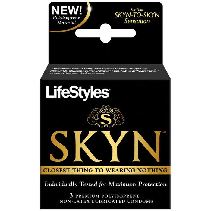 Skyn Non-Latex Condoms 3 pk