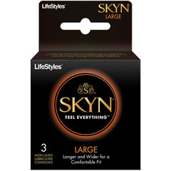 Skyn Large Non-Latex Condoms 3 pk Condom LifeStyles 