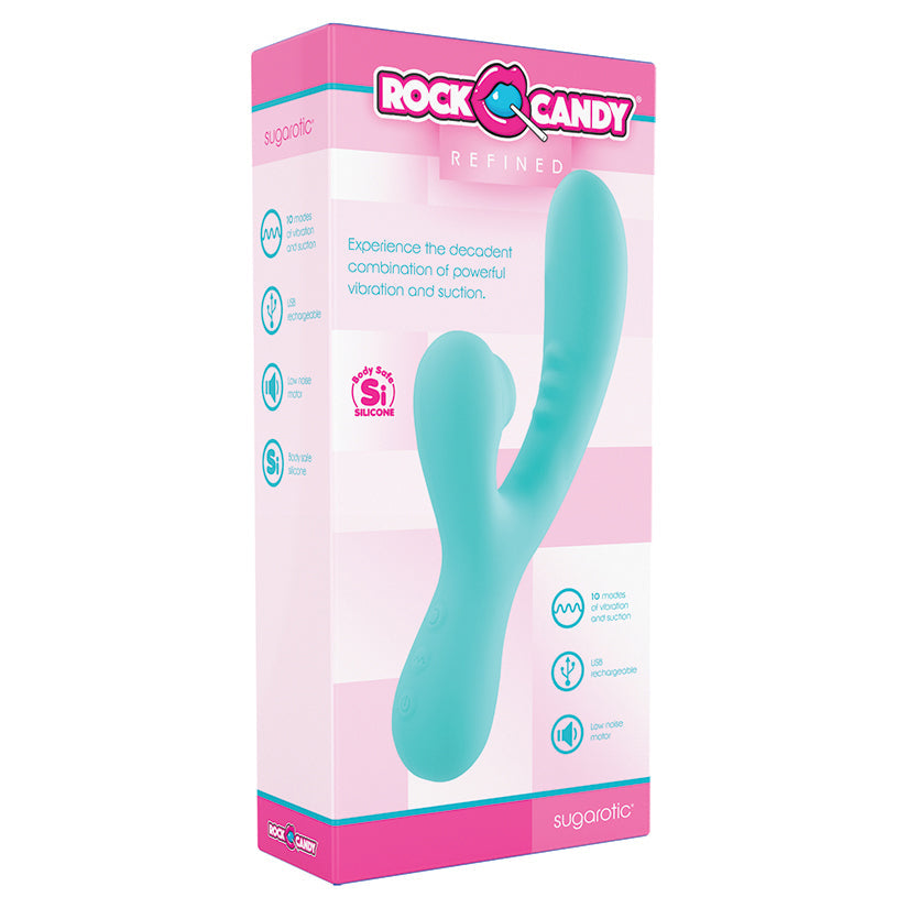 Refined Sugarotic Dual Stimulator Vibrator Vibrator Rock Candy