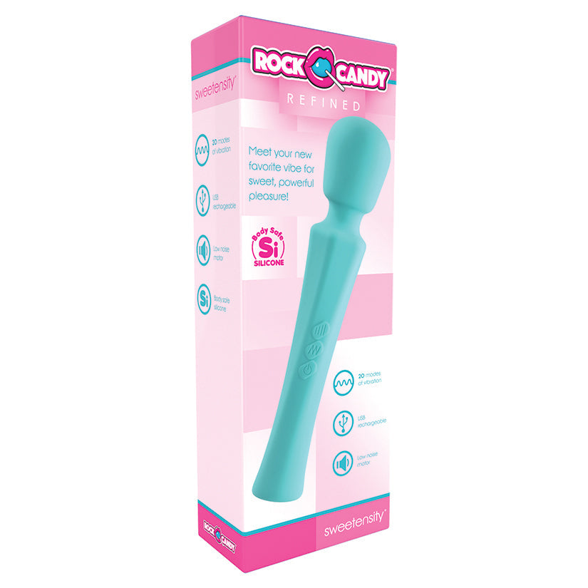 Refined Sweetensity Petite Wand Vibrator Rock Candy