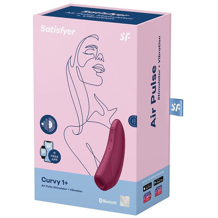 Curvy 1+ Air Pressure Vibrator air pressure toy Satisfyer