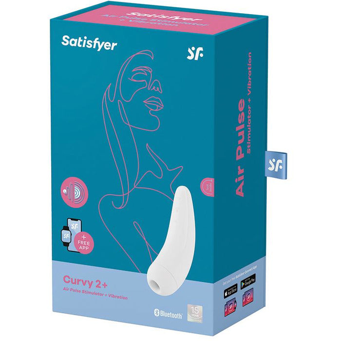 Curvy 2+ Air Pressure Vibrator air pressure toy Satisfyer