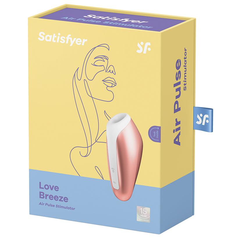 Love Breeze Compact Air Pulse Stimulator air pressure toy Satisfyer